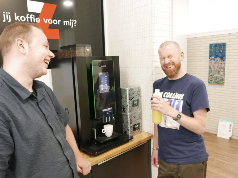 Waarom kun je in Belco geen koffiepraatje houden