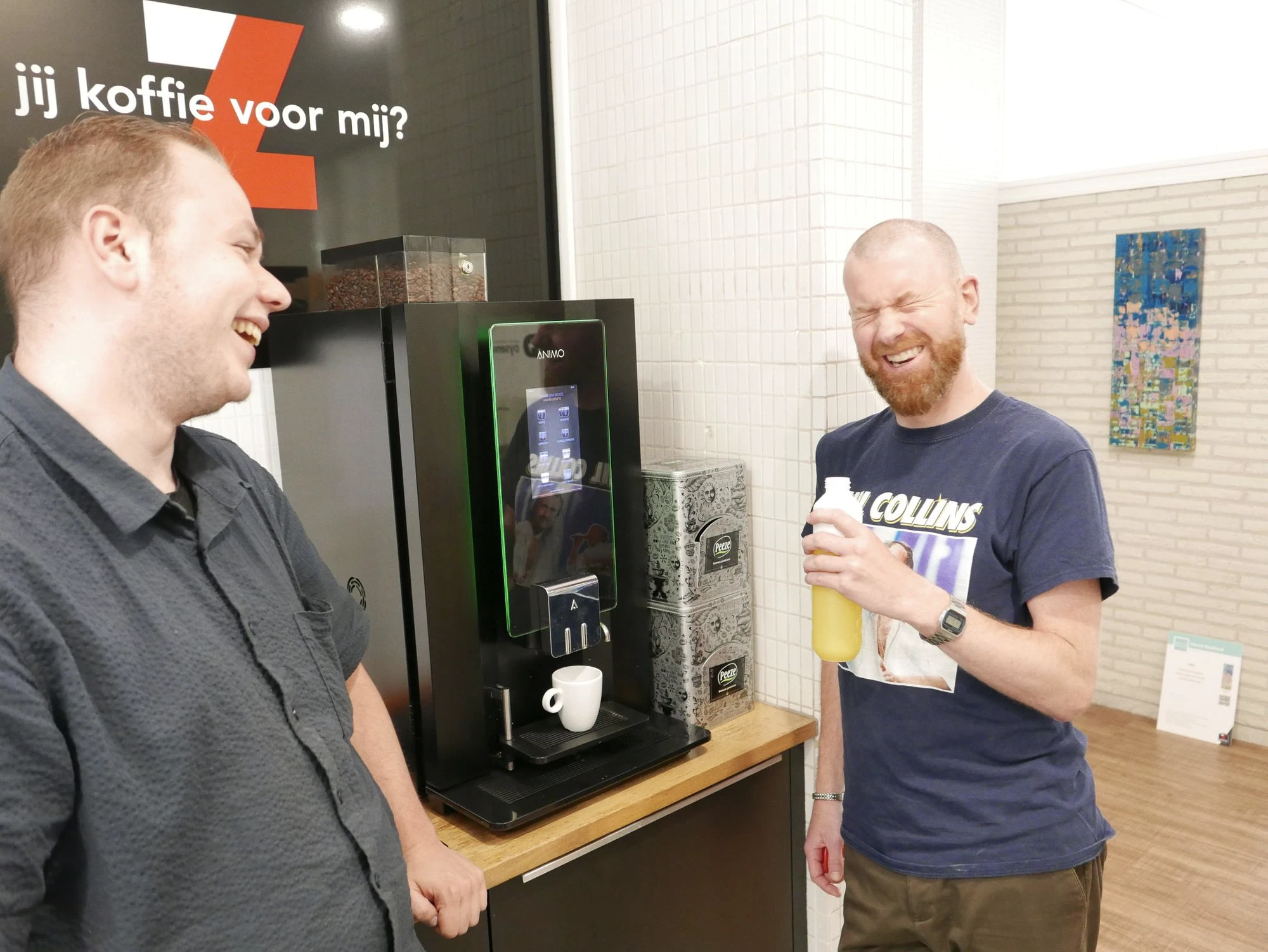 Waarom kun je in Belco geen koffiepraatje houden